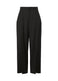 WOOL GABARDINE Trousers Black