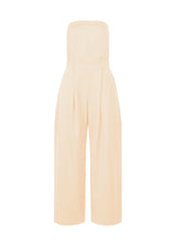 WOOL GABARDINE Jumpsuit Off White