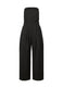 WOOL GABARDINE Jumpsuit Black