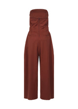 WOOL GABARDINE Jumpsuit Bordeaux