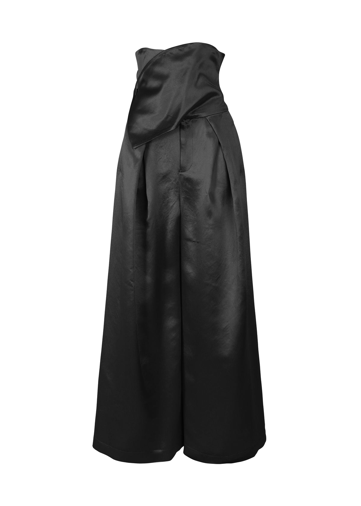 GLEAM WIDE PANTS Trousers Black