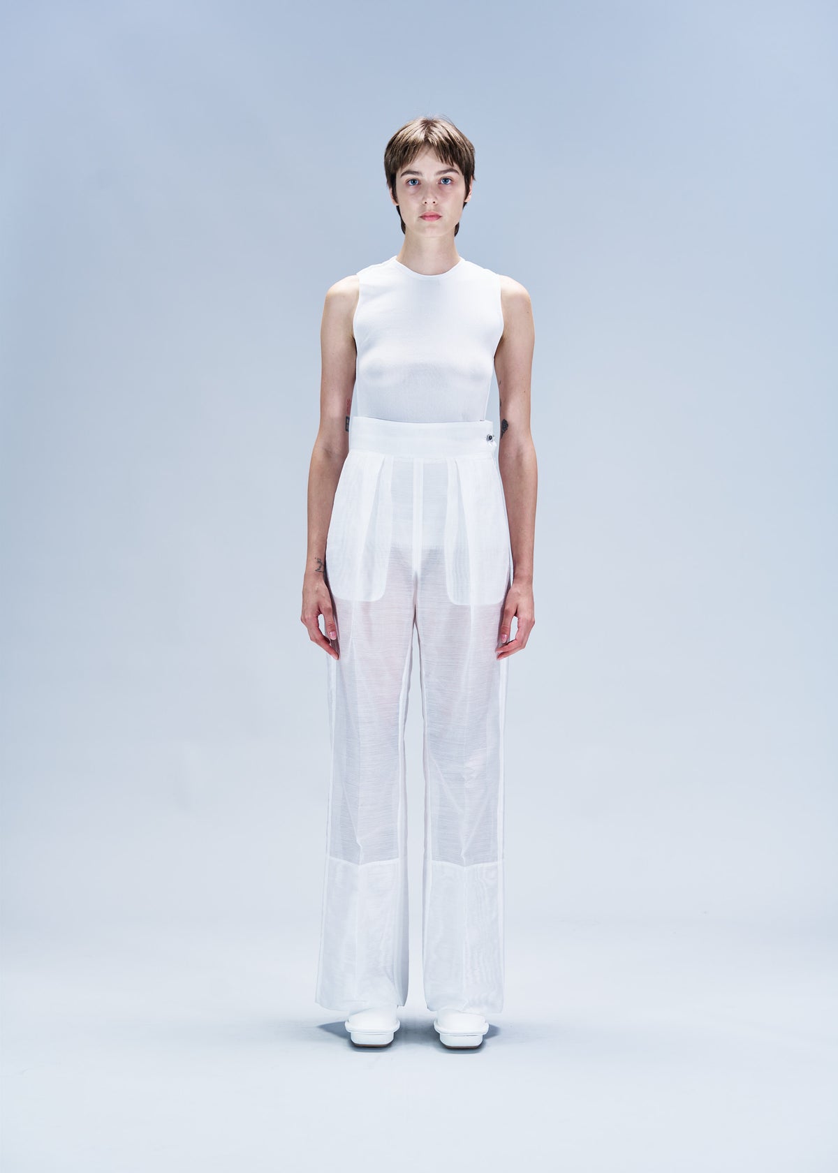 TRANSLUCENT SUIT Trousers Black