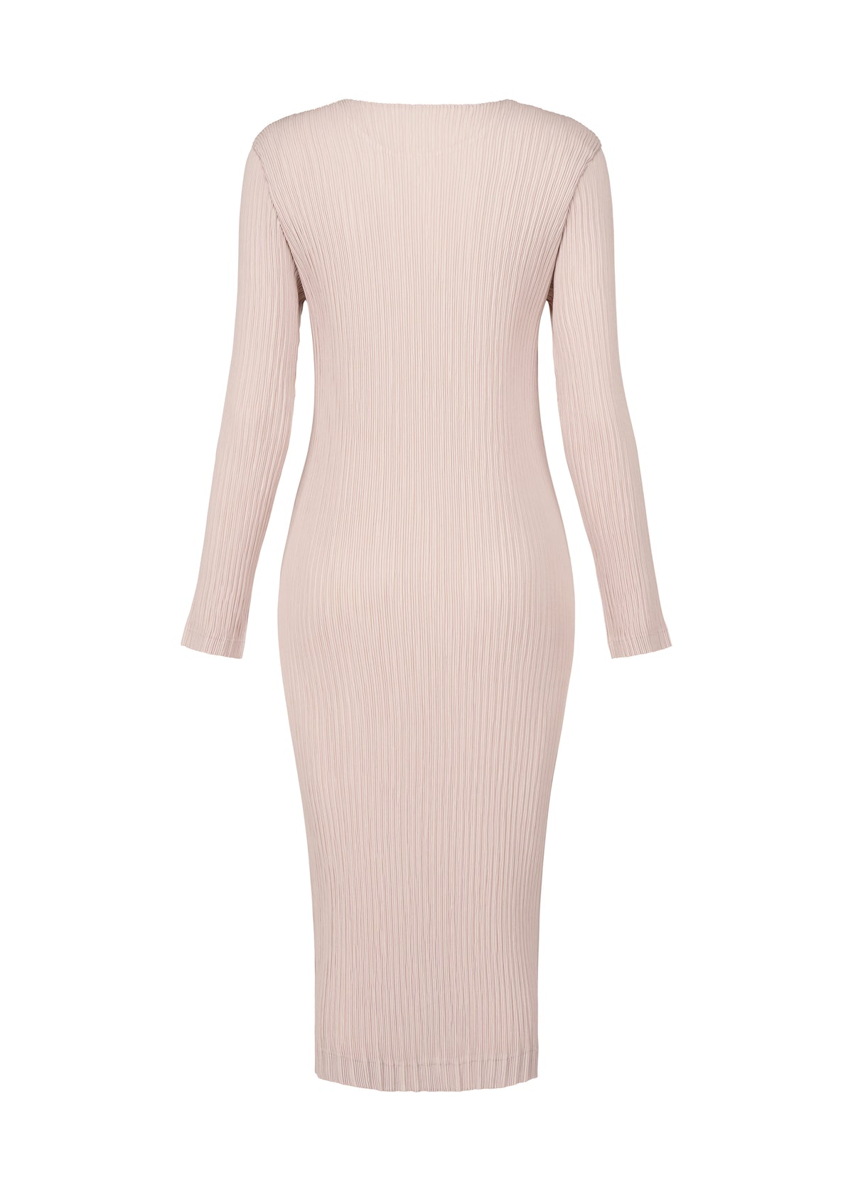 HATCHING PLEATS Dress Black
