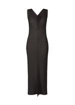 PAPER LIKE PLEATS Dress Black