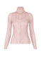 CHIFFON TWIST JANUARY Top Light Pink