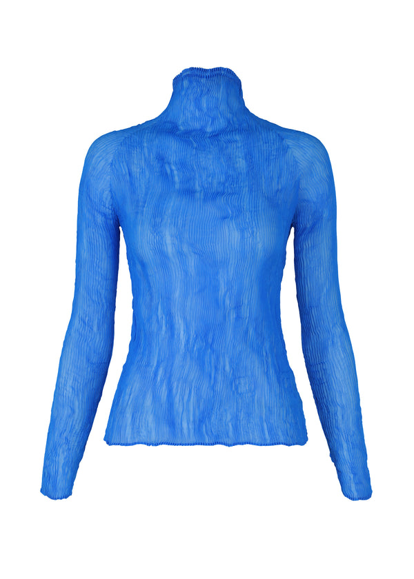 CHIFFON TWIST JANUARY Top Blue