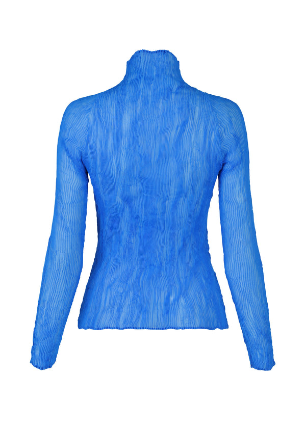 CHIFFON TWIST JANUARY Top Blue