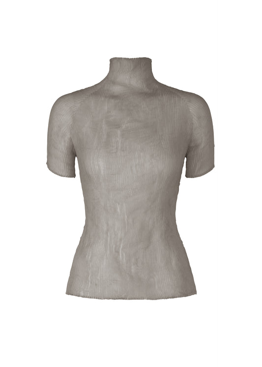 CHIFFON TWIST JUNE Top Grey