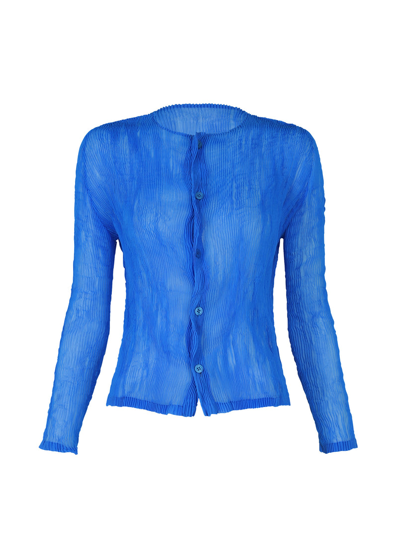 CHIFFON TWIST JANUARY Cardigan Blue