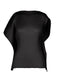 SLEEK PLEATS Top Black