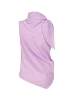 COTTON KNOT JERSEY Top White