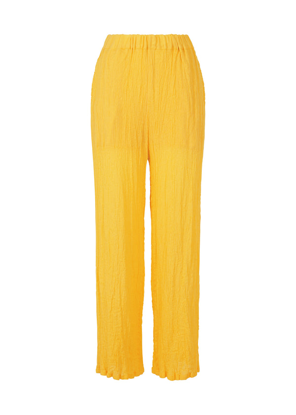 KARAMI WOOL Trousers Patrinia Yellow