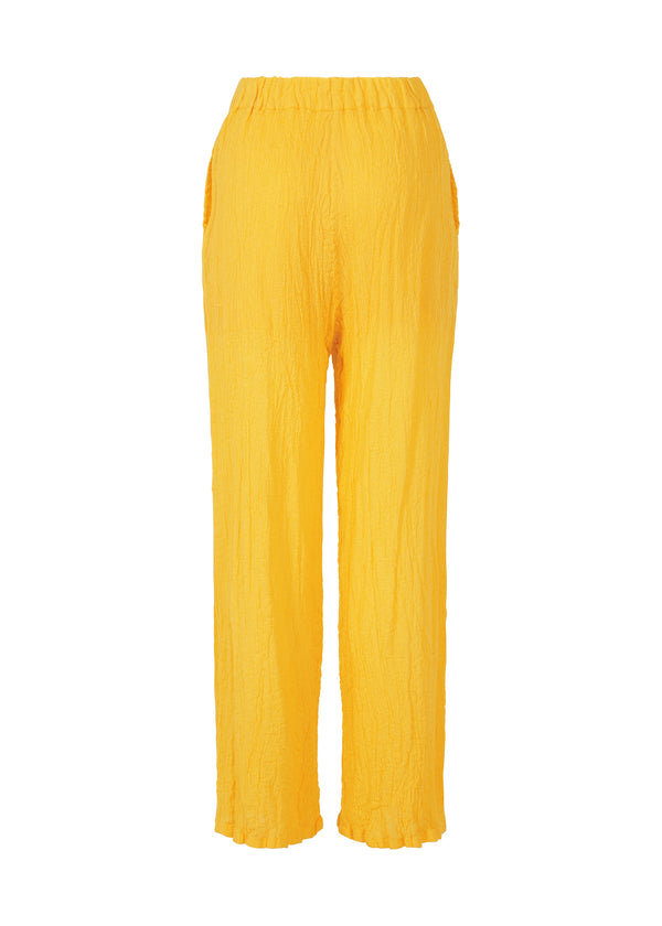 KARAMI WOOL Trousers Patrinia Yellow