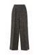 WARM PLEATS Trousers Black-Hued