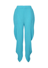 LEAF PLEATS Trousers Sky Blue