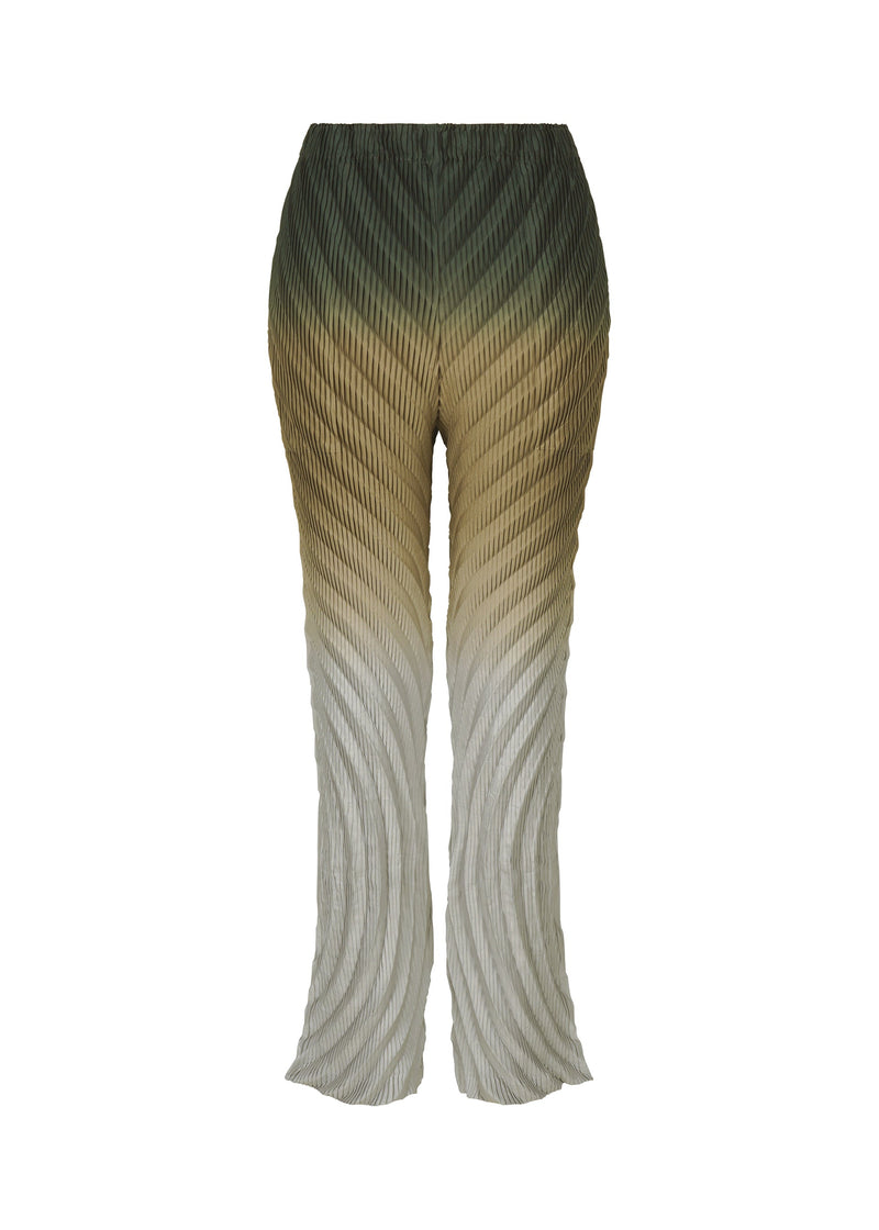 A product shot of the ISSEY MIYAKE NUANCE PLEATS trousers in before midnight (95).