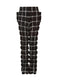 PRISM CHECK Trousers Black-Hued