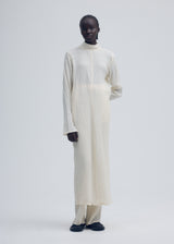 KARAMI WOOL Dress Moon White