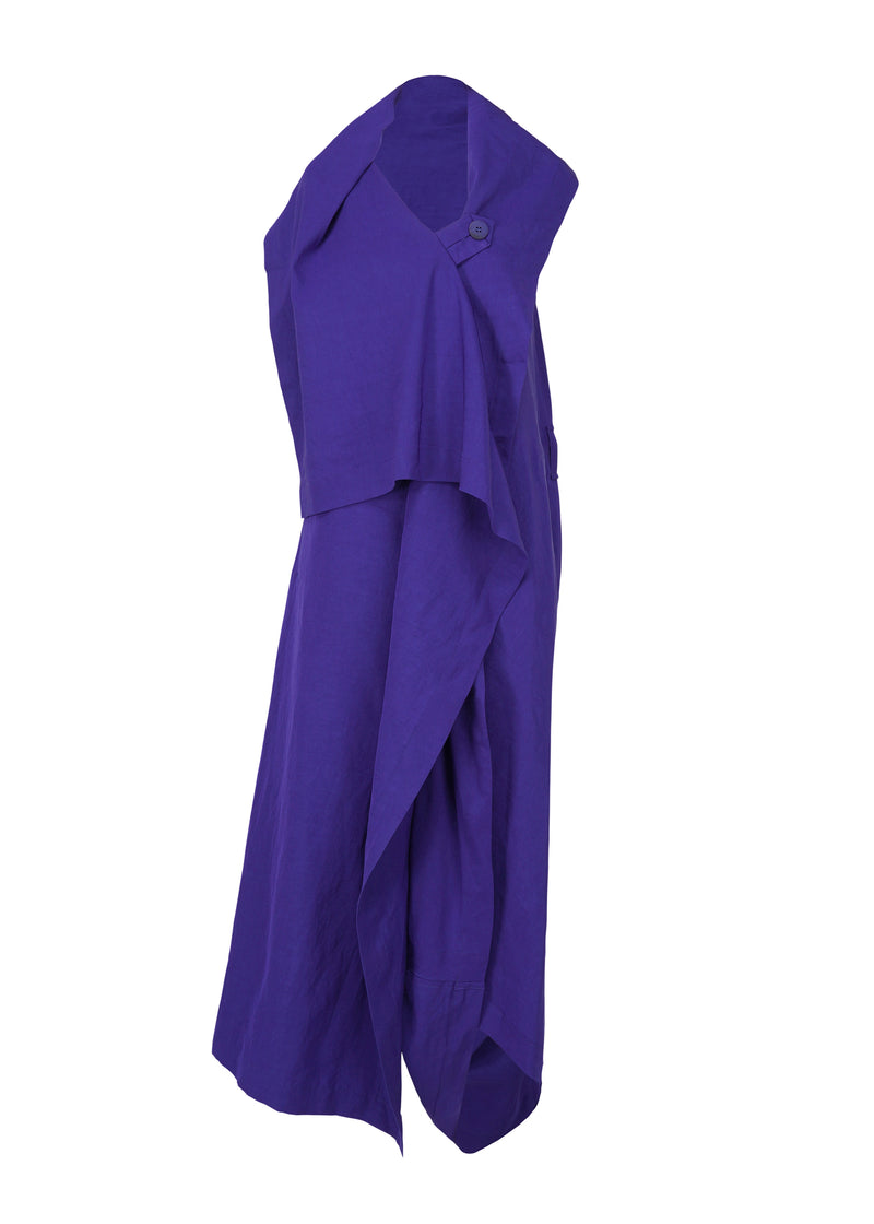 A product shot of the ISSEY MIYAKE  ENCLOTHE PANTS jumpsuit in dawn blue (78)