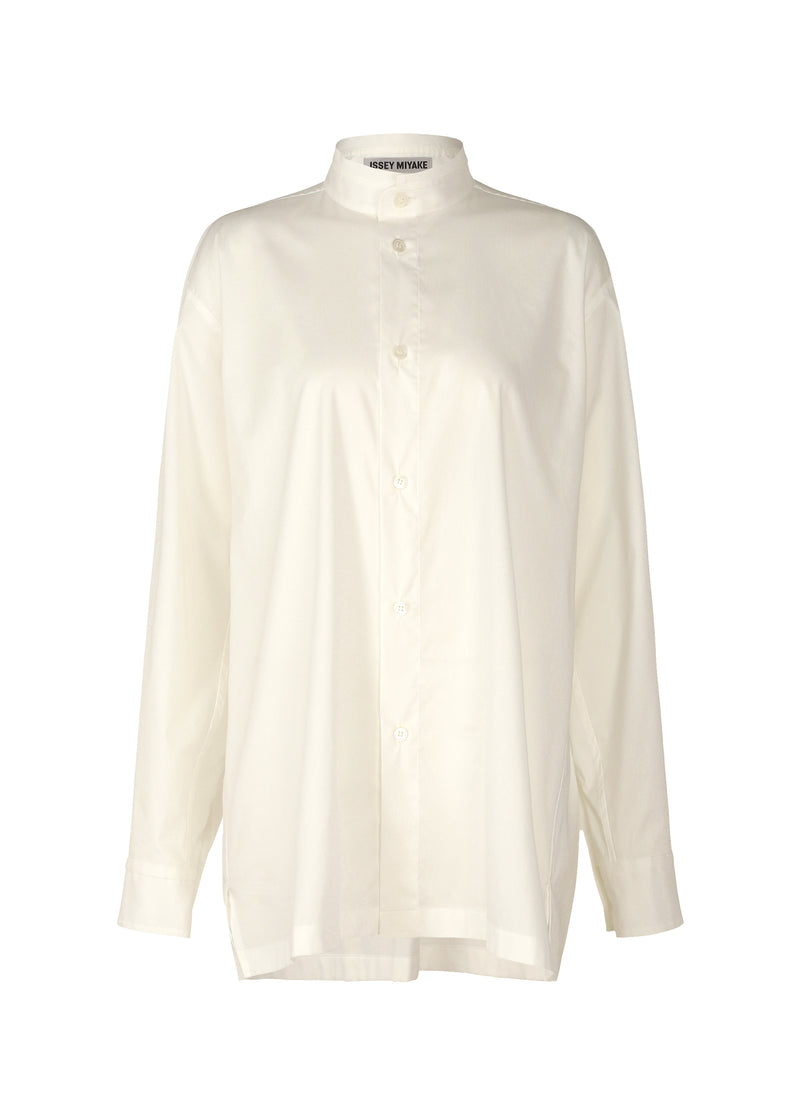 COTTON STRETCH U Shirt Frost White