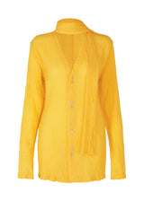 KARAMI WOOL Cardigan Patrinia Yellow