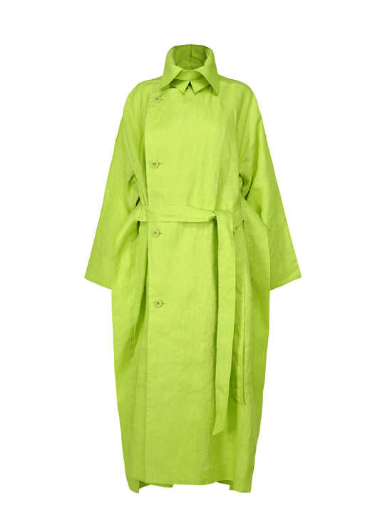 HEMPEN Coat Moegi Green