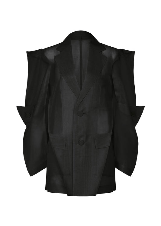 A product shot of the ISSEY MIYAKE PRESS AND PRESSED jacket in .