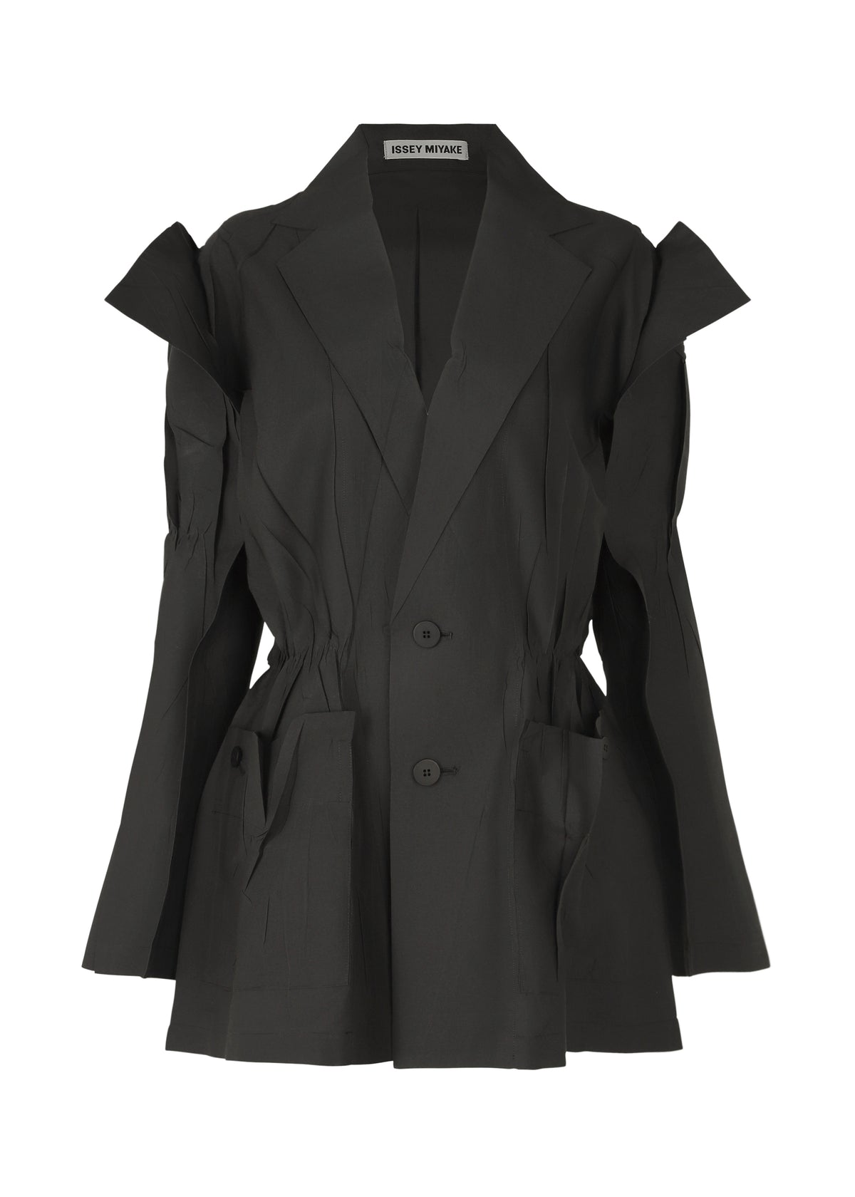CRIMPED AND PRESSED Jacket Black