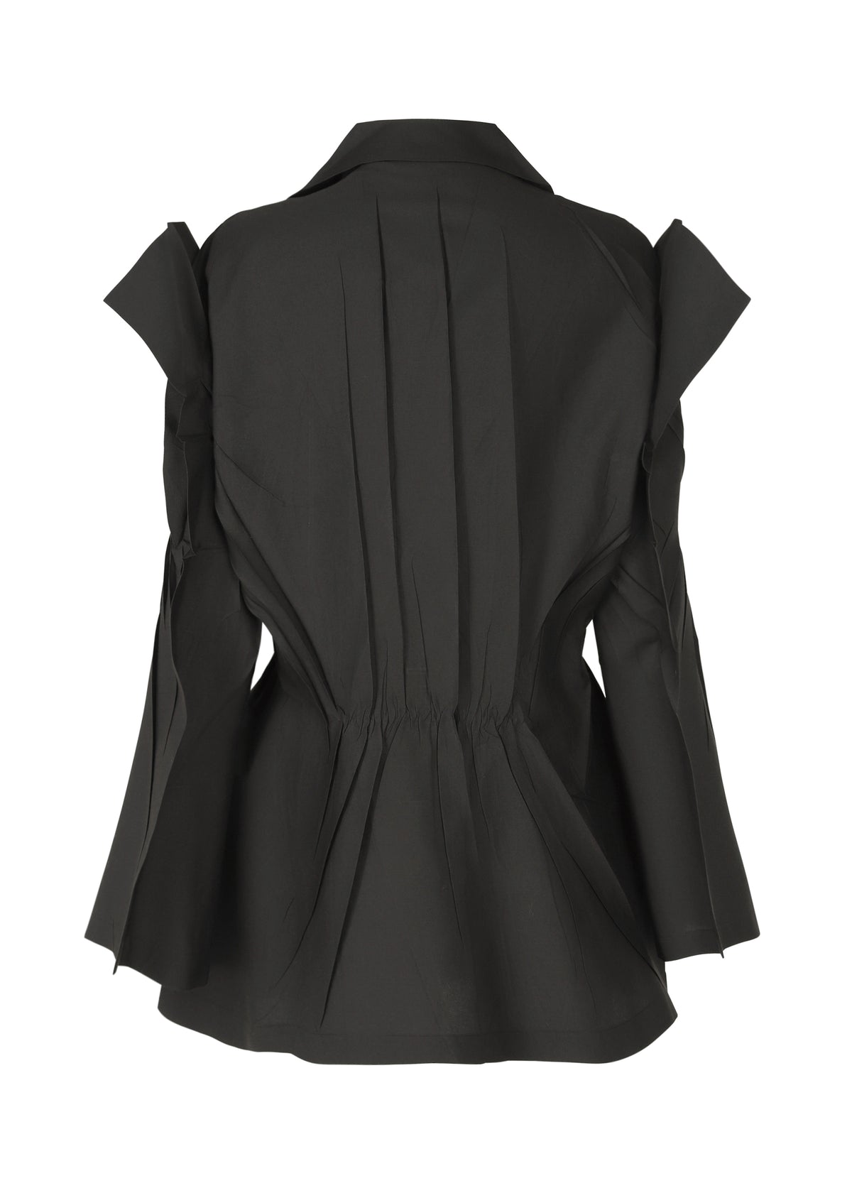 CRIMPED AND PRESSED Jacket Black