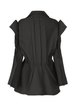 CRIMPED AND PRESSED Jacket Black