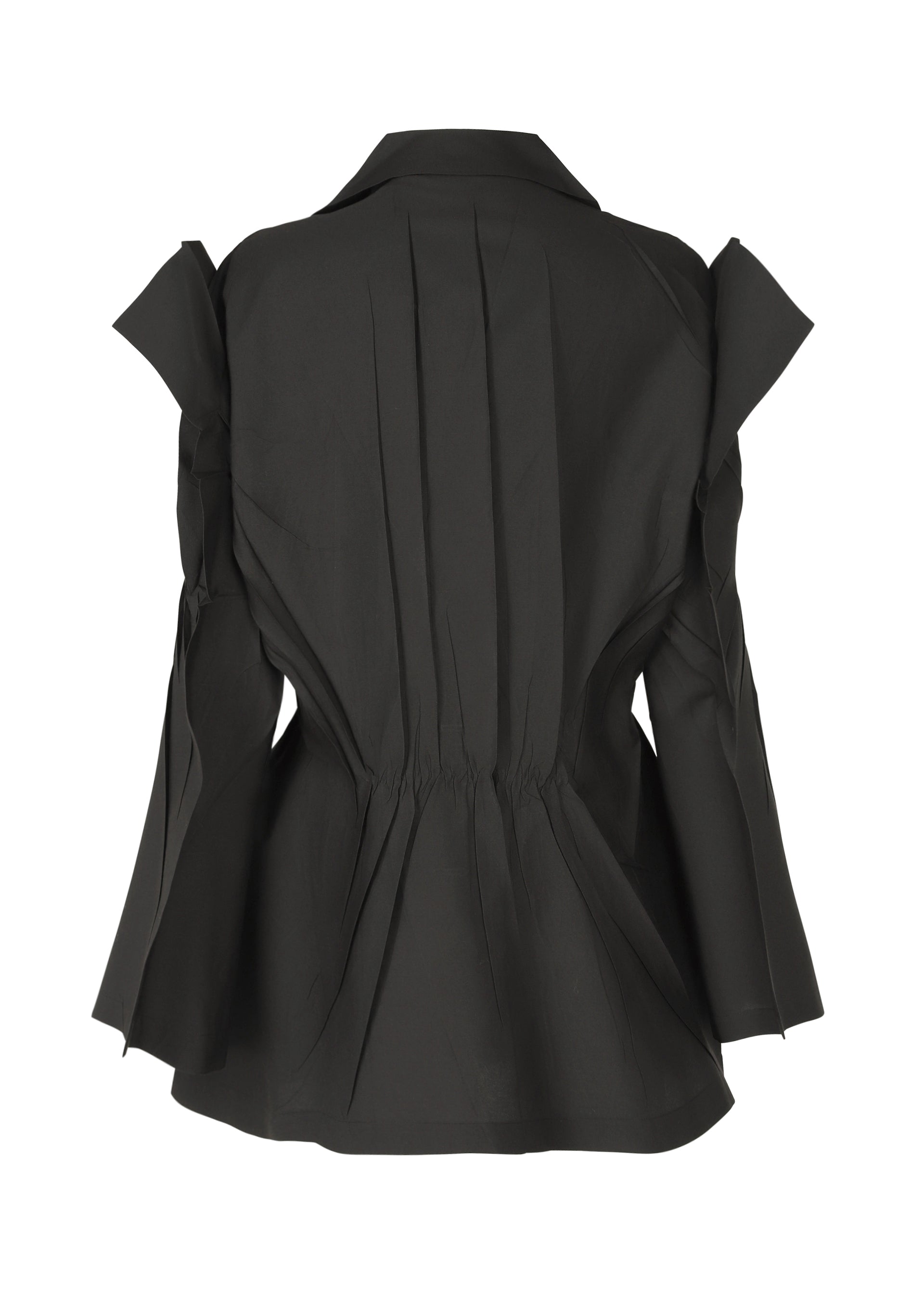 CRIMPED AND PRESSED Jacket Black