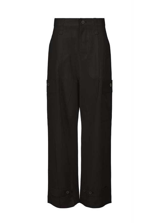 PRESSED FORM Trousers Black