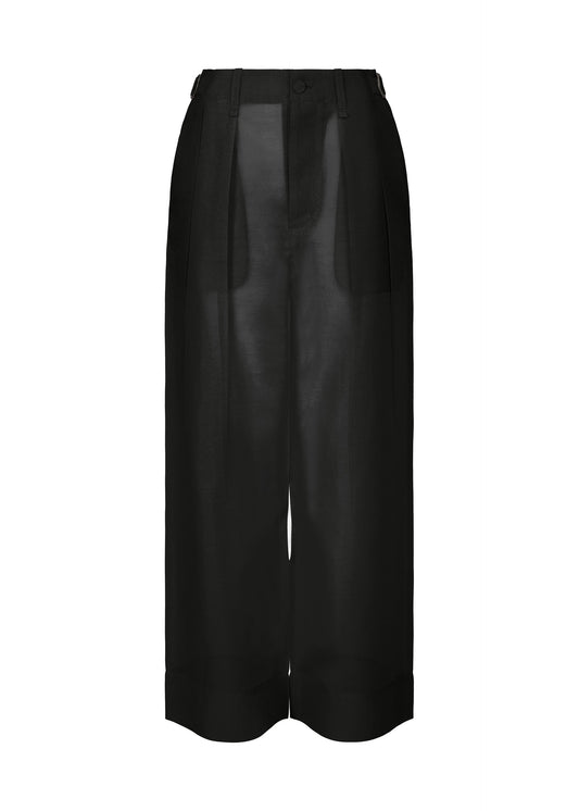 A product shot of the ISSEY MIYAKE PRESS AND PRESSED trousers in .
