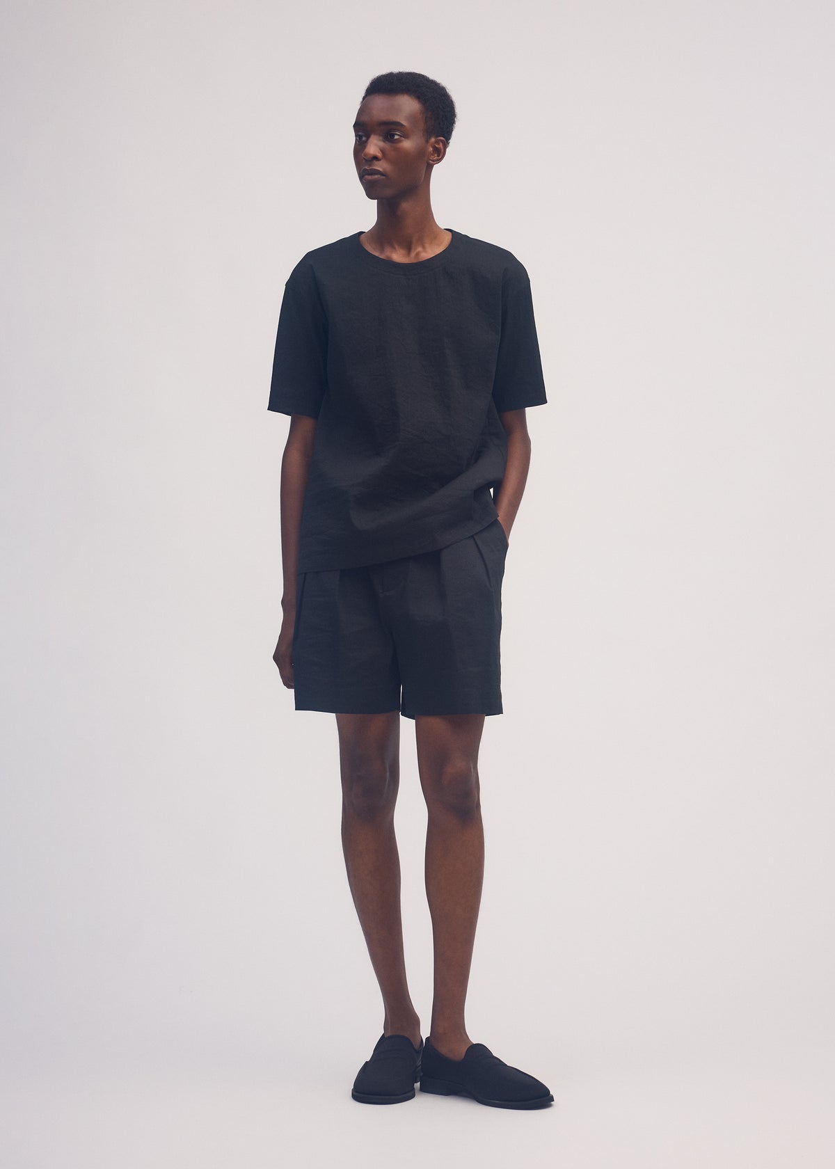 WASHI ENSEMBLE U Shorts Greige
