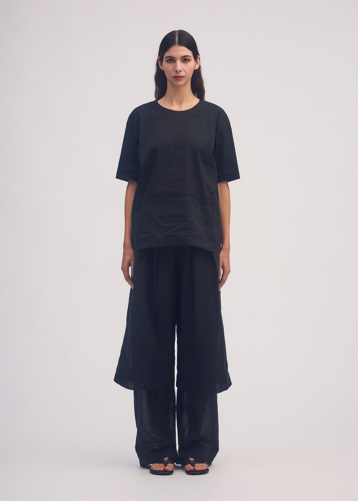 PAPER-ESQUE U Trousers Black