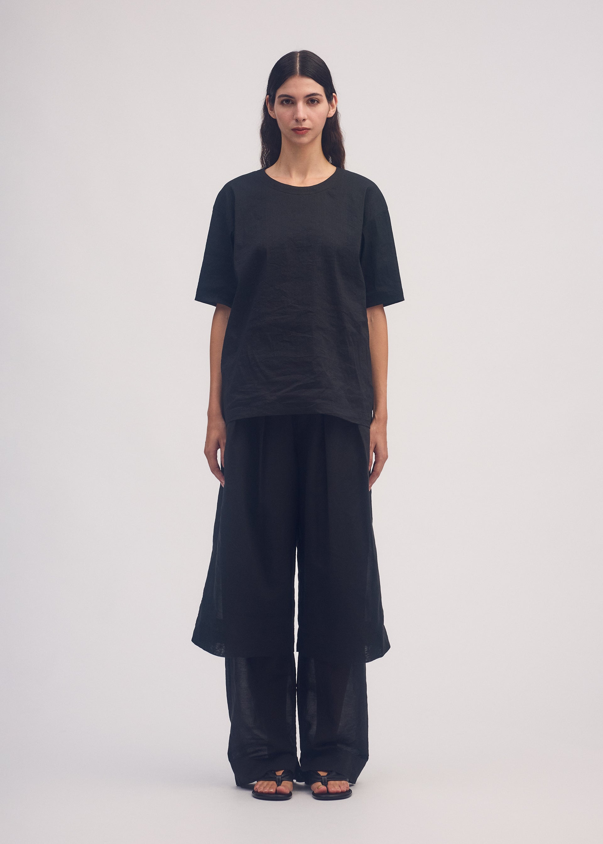 PAPER-ESQUE U Trousers Black