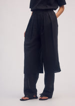 PAPER-ESQUE U Trousers Black