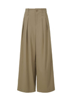 ROUND PANTS Trousers Greige