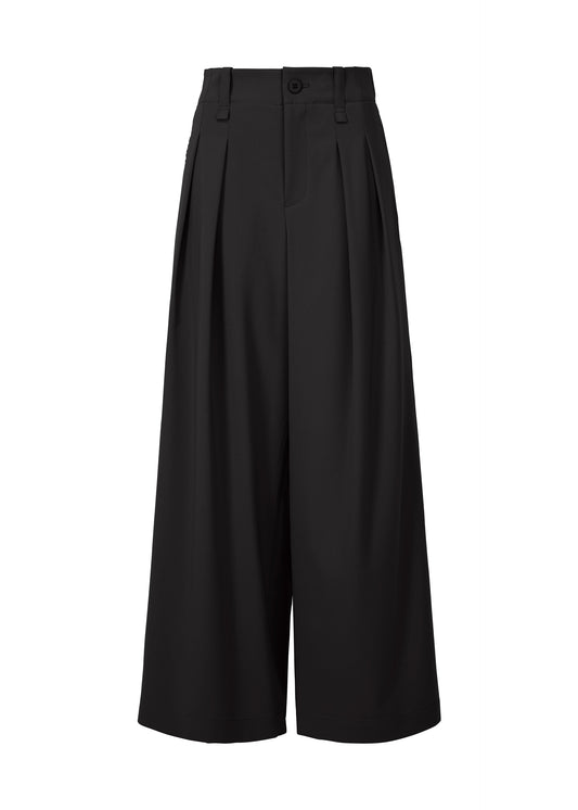 ROUND PANTS Trousers Black