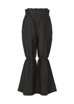 CRIMPED AND PRESSED Trousers Black