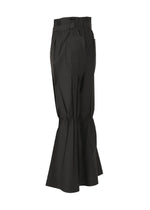 CRIMPED AND PRESSED Trousers Black