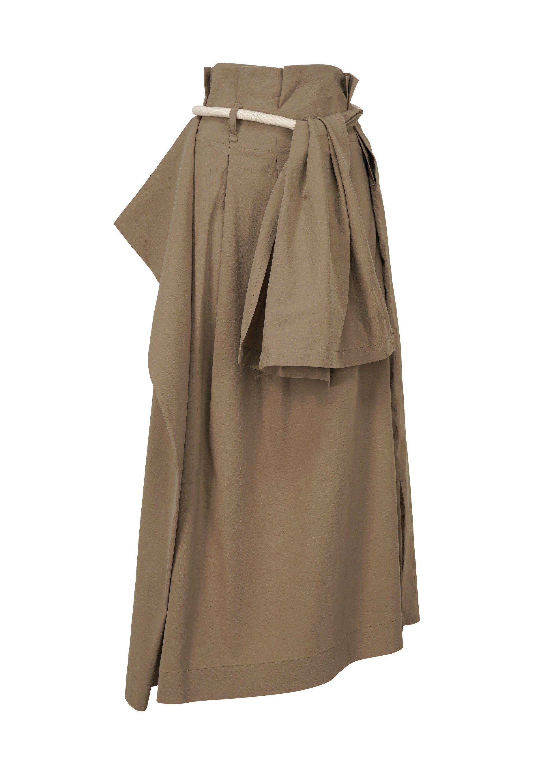 A product shot of the ISSEY MIYAKE CLOTH AND CORD skirt in .
