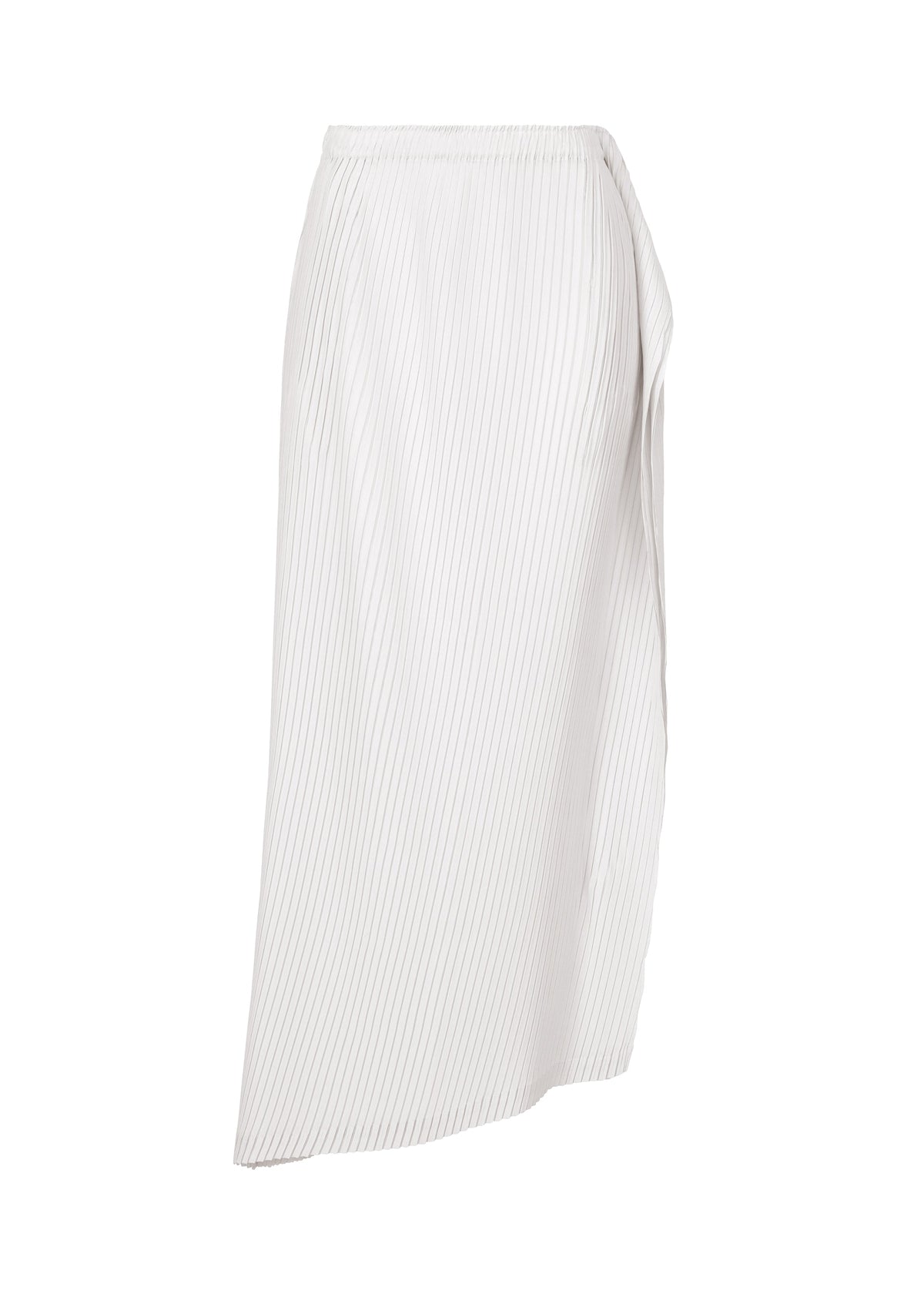 A product shot of the ISSEY MIYAKE SHADOW STUDY PLEATS SOLID skirt in .