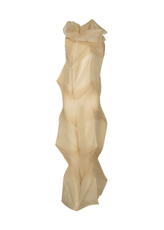 SHADE AND SHADED Dress Oaka Beige