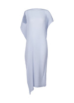 A product shot of the ISSEY MIYAKE SHADOW STUDY PLEATS SOLID dress in .