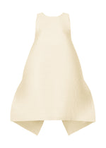 PANELED PLEATS Dress Asa White