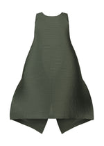 PANELED PLEATS Dress Dull Blue
