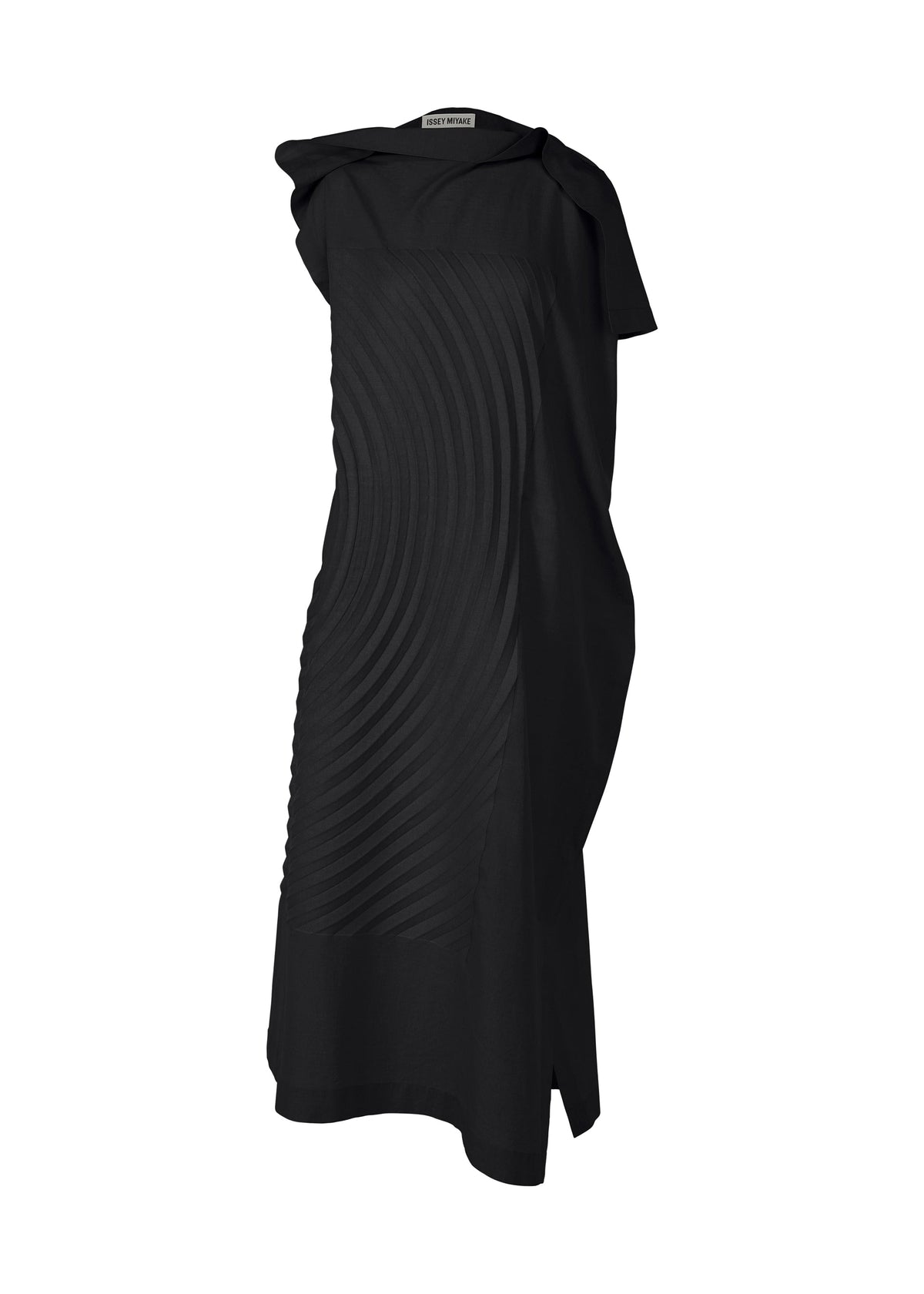 A product shot of the ISSEY MIYAKE FLOW dress in .