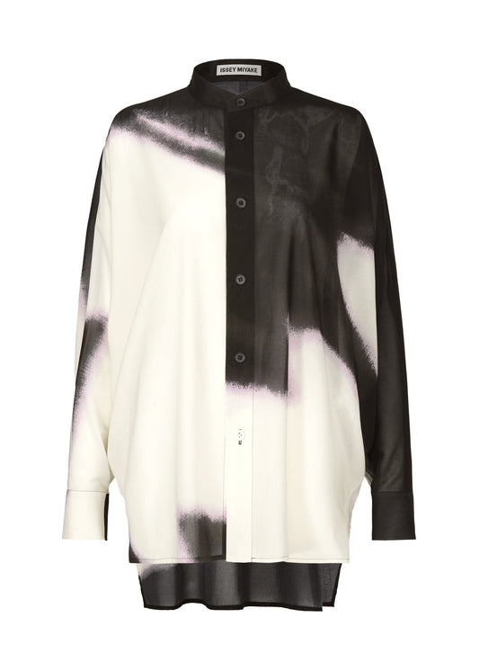 A product shot of the ISSEY MIYAKE SHADOW STUDY shirt in .