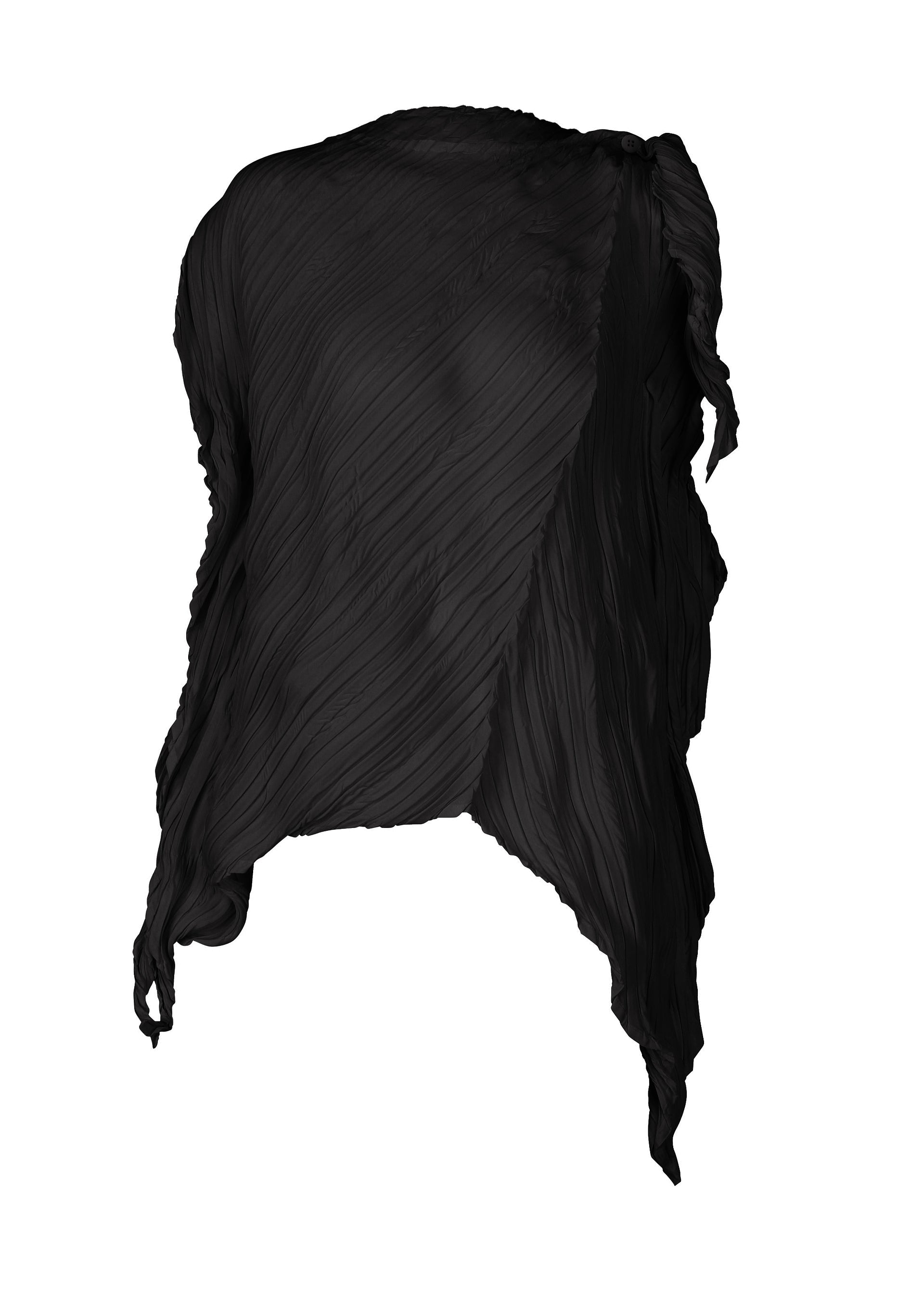 A product shot of the ISSEY MIYAKE WRINKLED AND TWISTED shirt in .